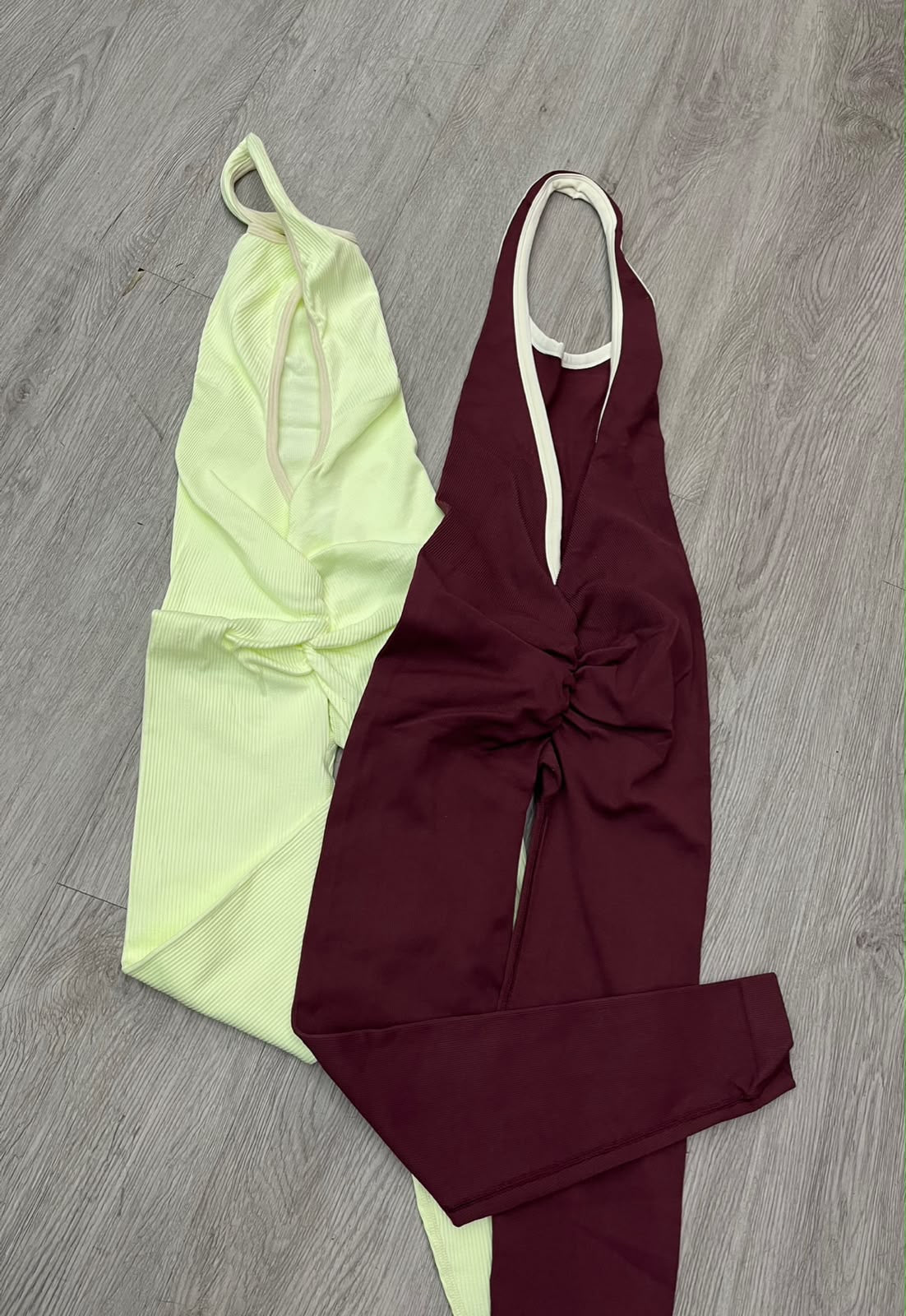 Enterizo halter